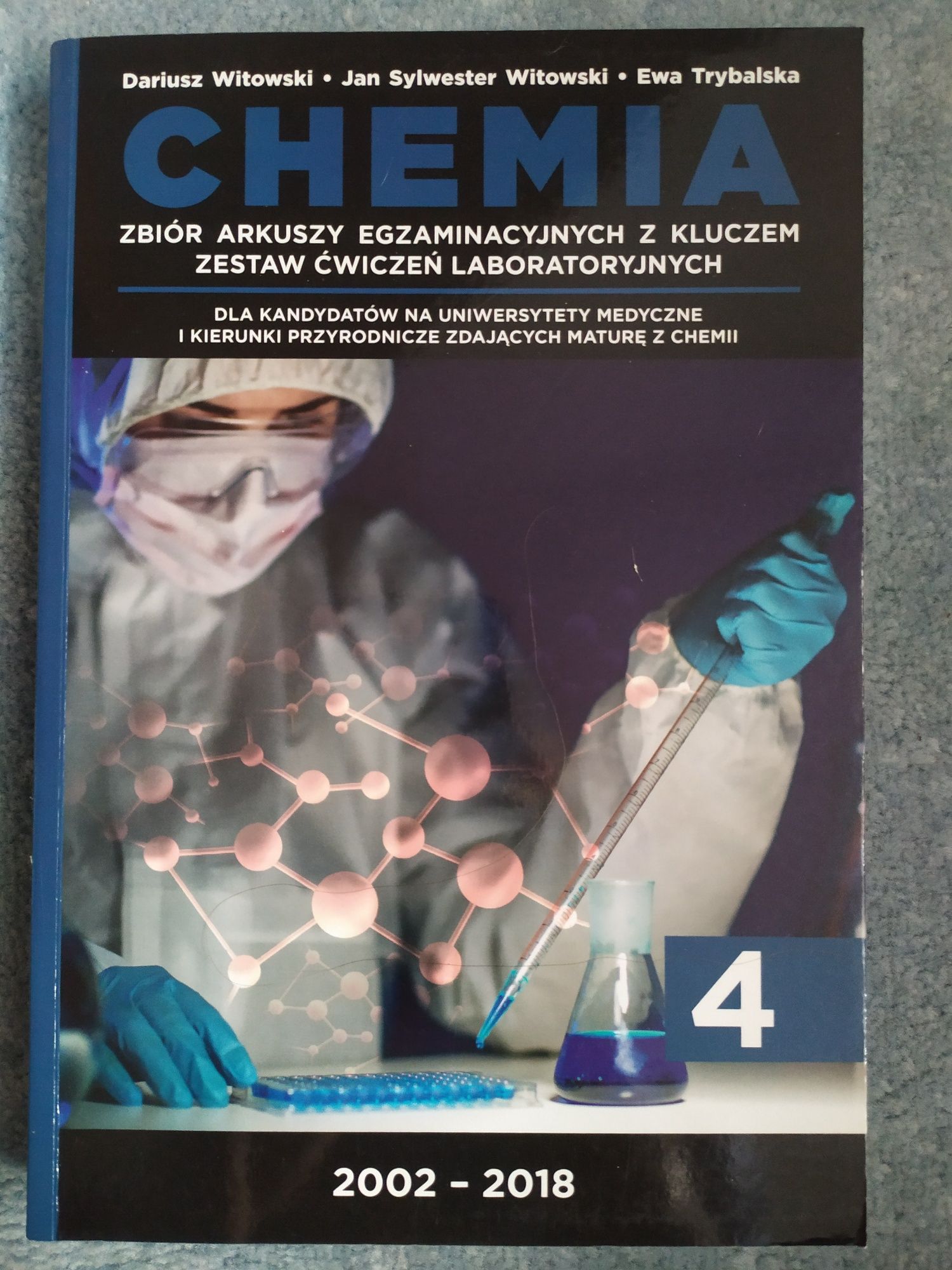 Zestaw książek Chemia Zbiór arkuszy egzaminacyjnych z kluczem odpowied