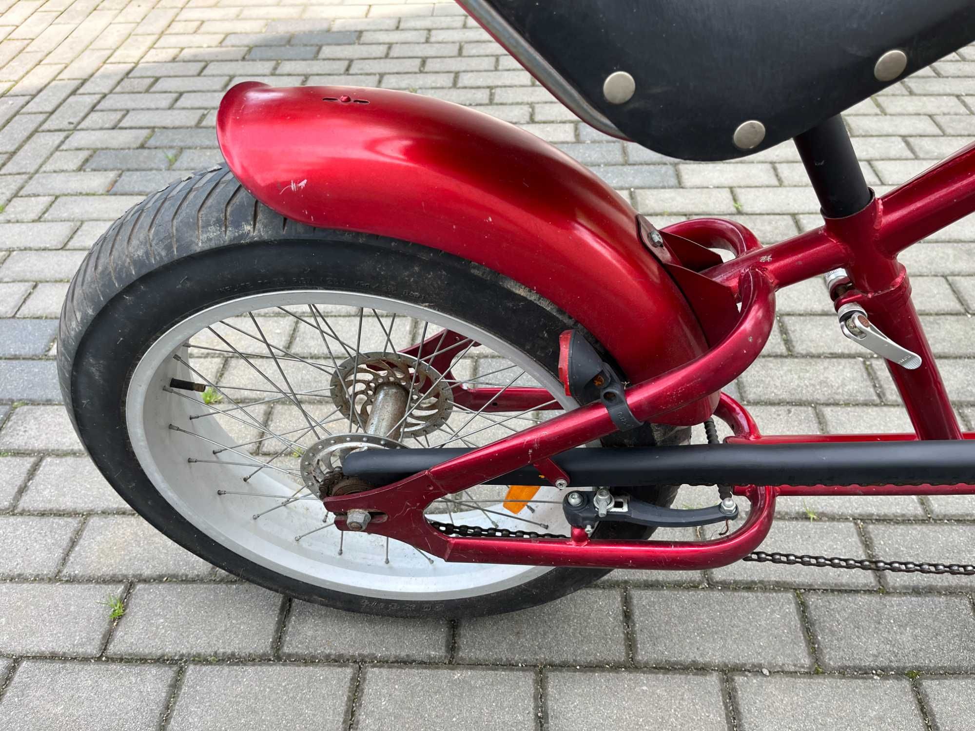 Rower typu chopper