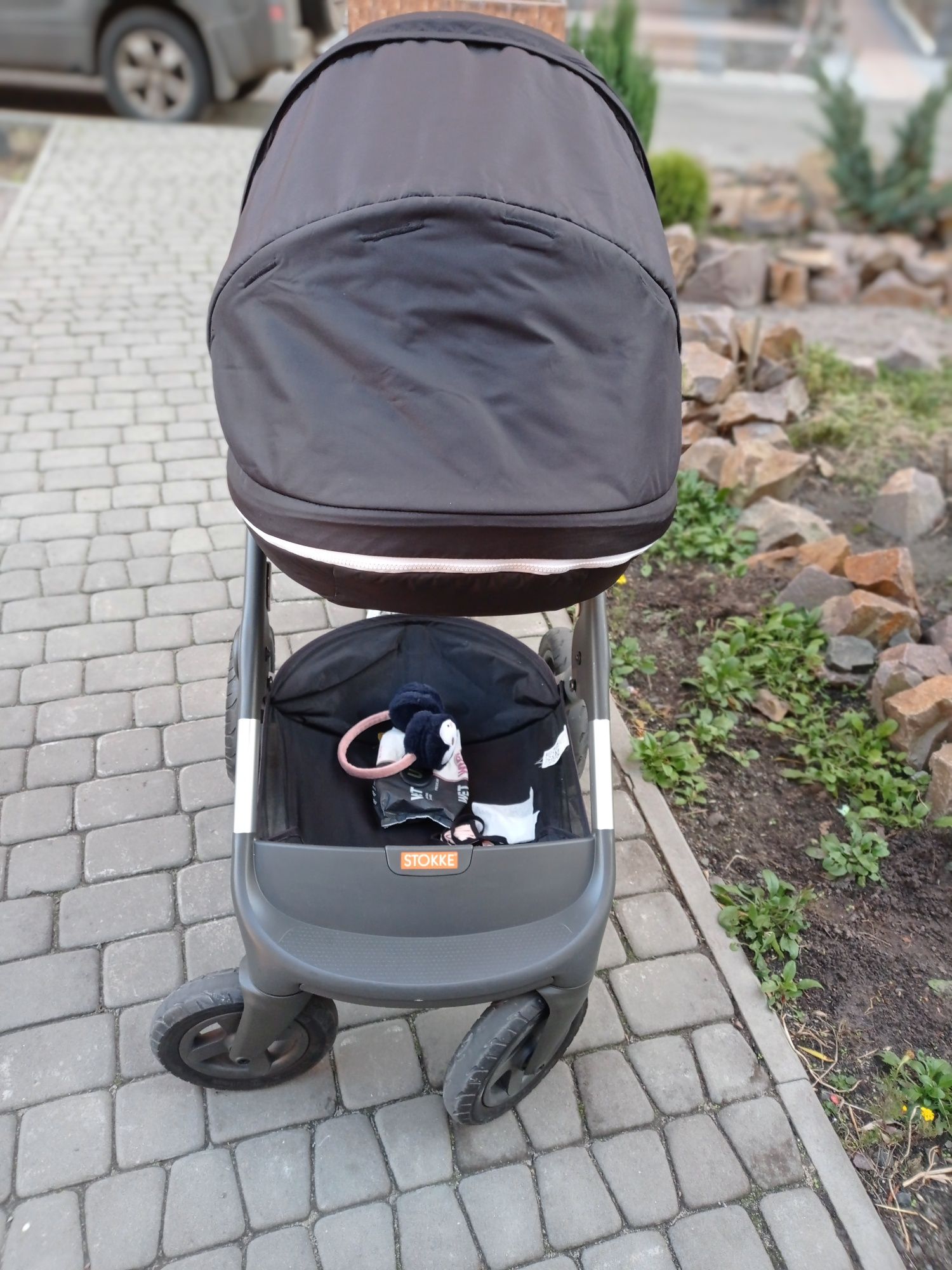 Каляска stokke trailz 2в1.  Зимовий комплект в подарунок.