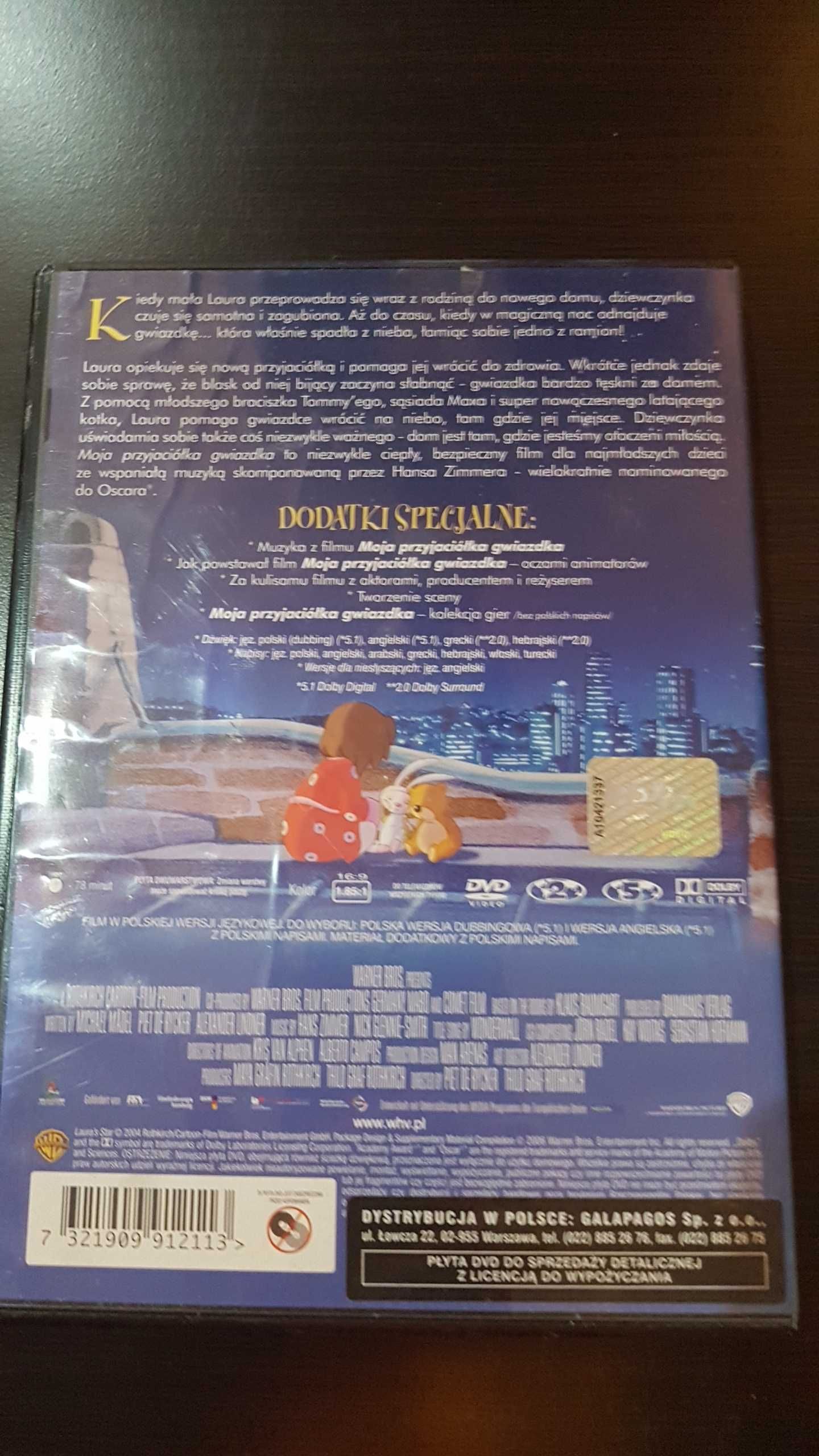 Film DVD Bajka Moja przyjaciółka Gwiazdka Unikat