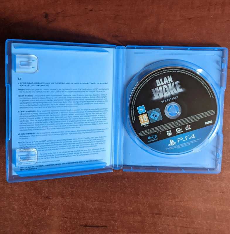 Alan Wake Remastered PS4/PS5