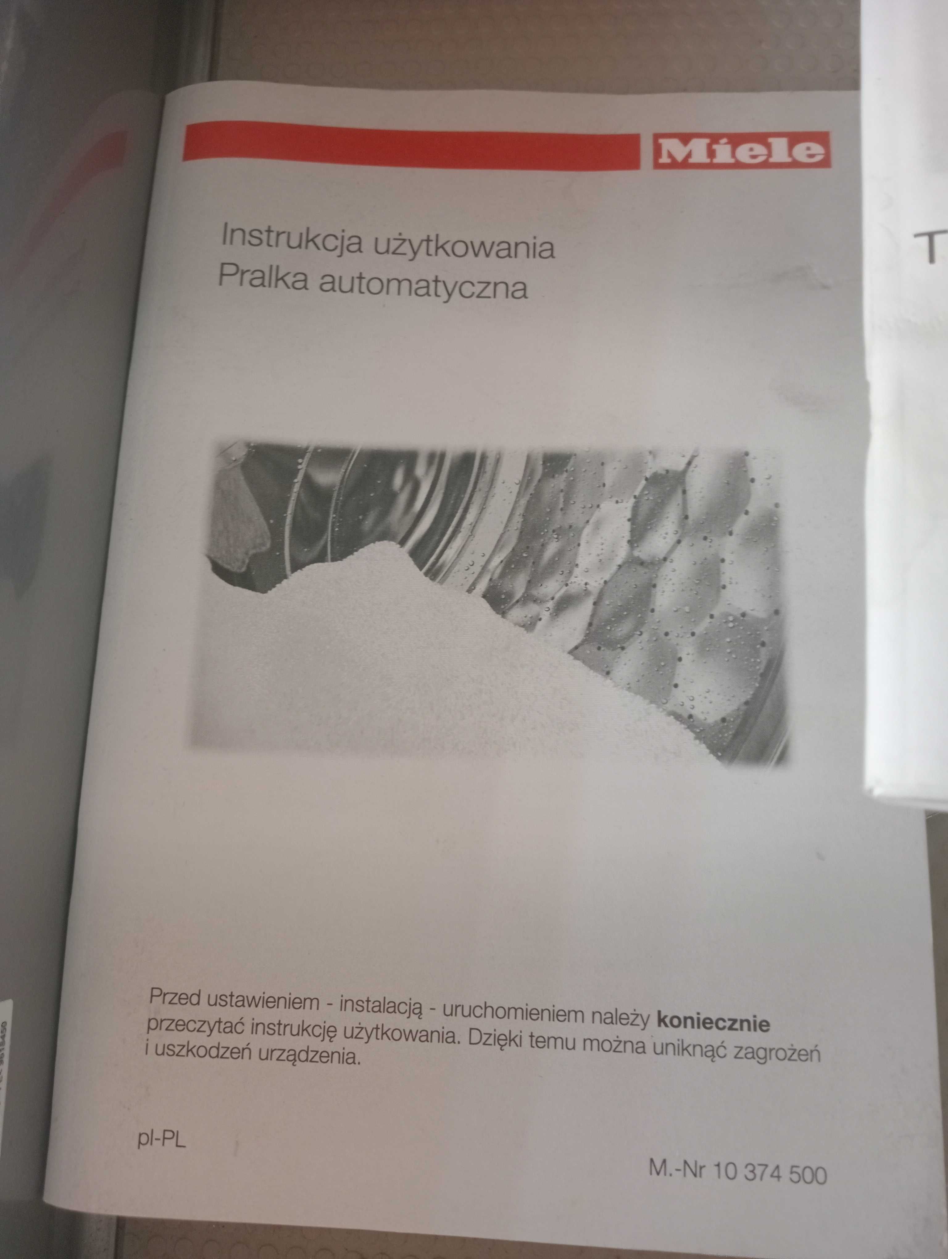 MIELE Suszarka z pompą ciepła i pralka cały full zestaw
