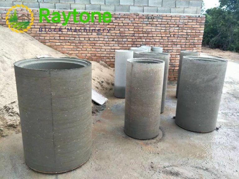 Машина для производства бетонных колец/труб QT-120