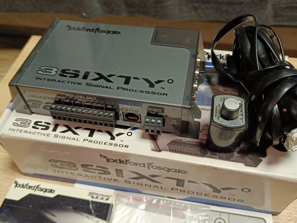 Rockford Fosgate 3.SIXTY.2 procesor dźwięku