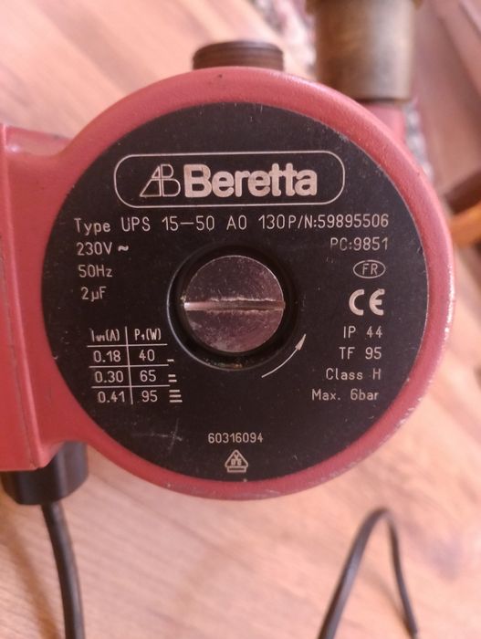 Pompa ciepła Beretta UPS 15-50 AO 130P piec gazowy