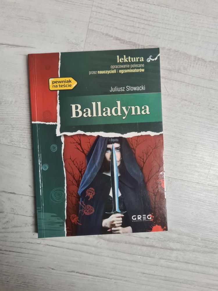 Książka „ Balladyna”