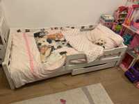 Łóżko dziecięce 180x90 z barierkami