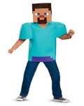 Fato Steve Minecraft menino