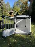 Transporter dla psa zwierząt aluminiowy
