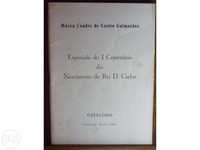 livro: catálogo da exposição do centenário do Rei D. Carlos