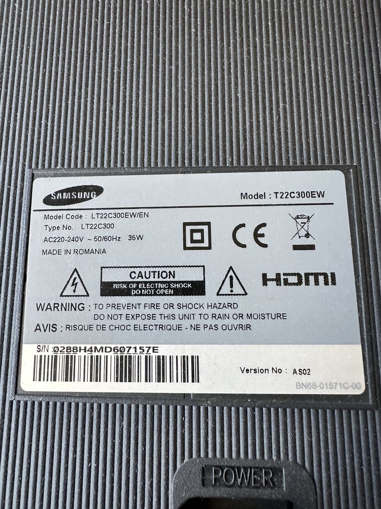 Monitor/TV Samsung  22”