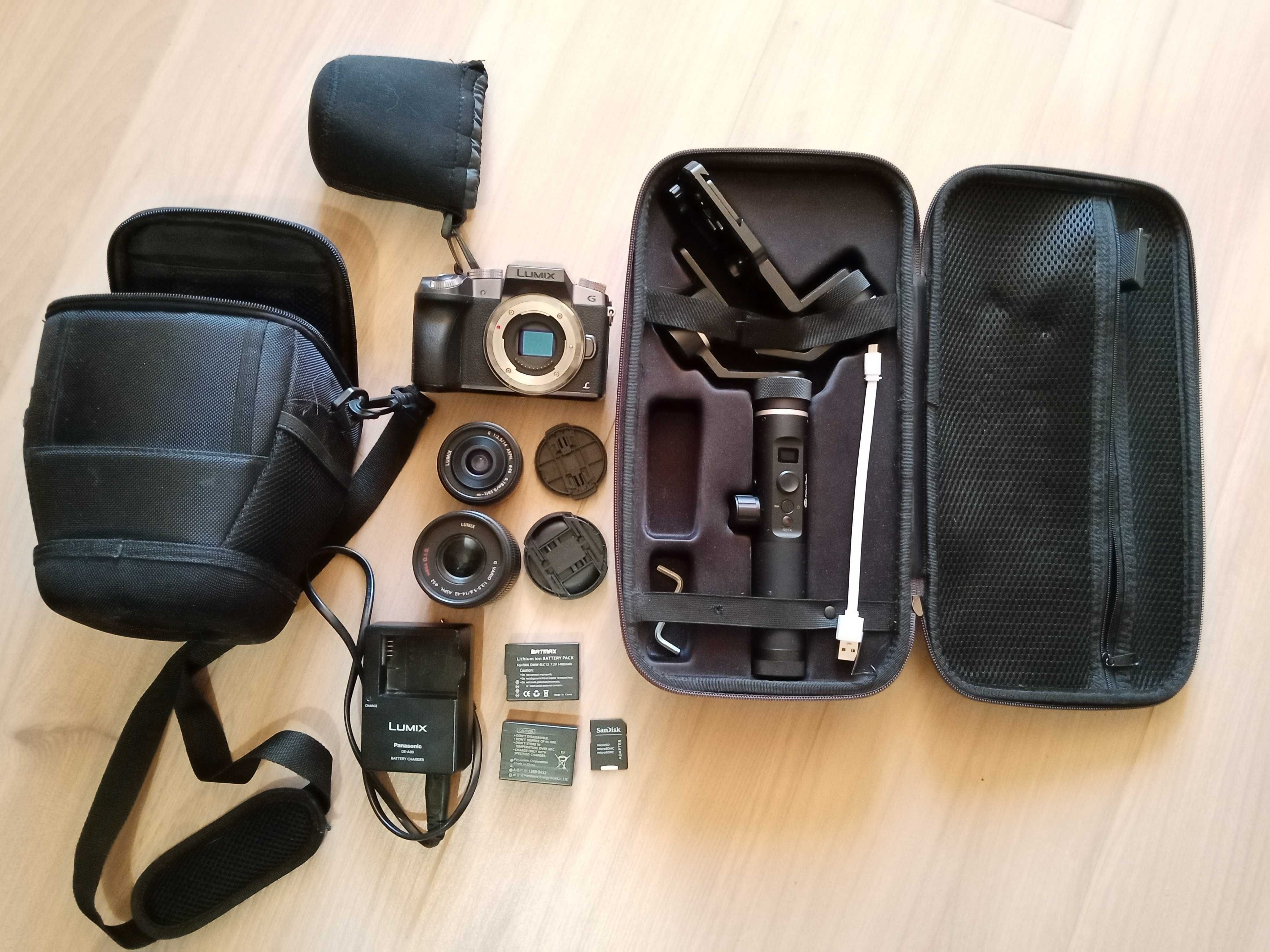 Фотоаппарат Panasonic g7 + 2 об'єктива