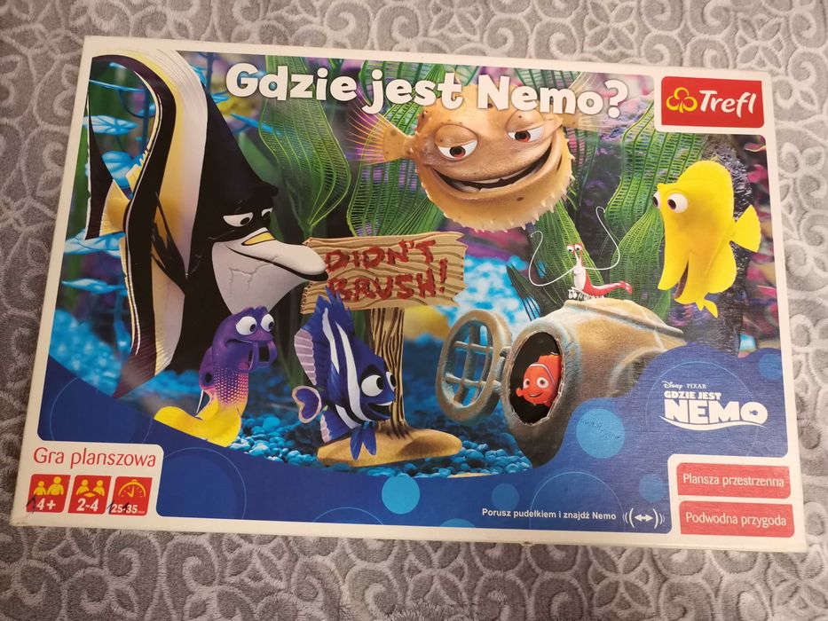 Super gra planszowa Gdzie jest nemo? Trefl