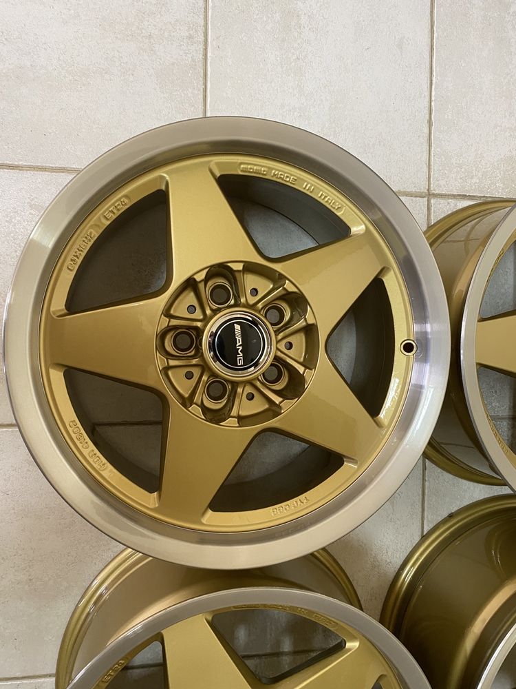 Jantes 16” 5x112 Momo penta Star 2+2 Mercedes w123 classico Rial BBS