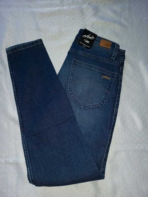 Lee chic nowe spodnie damskie 30/31