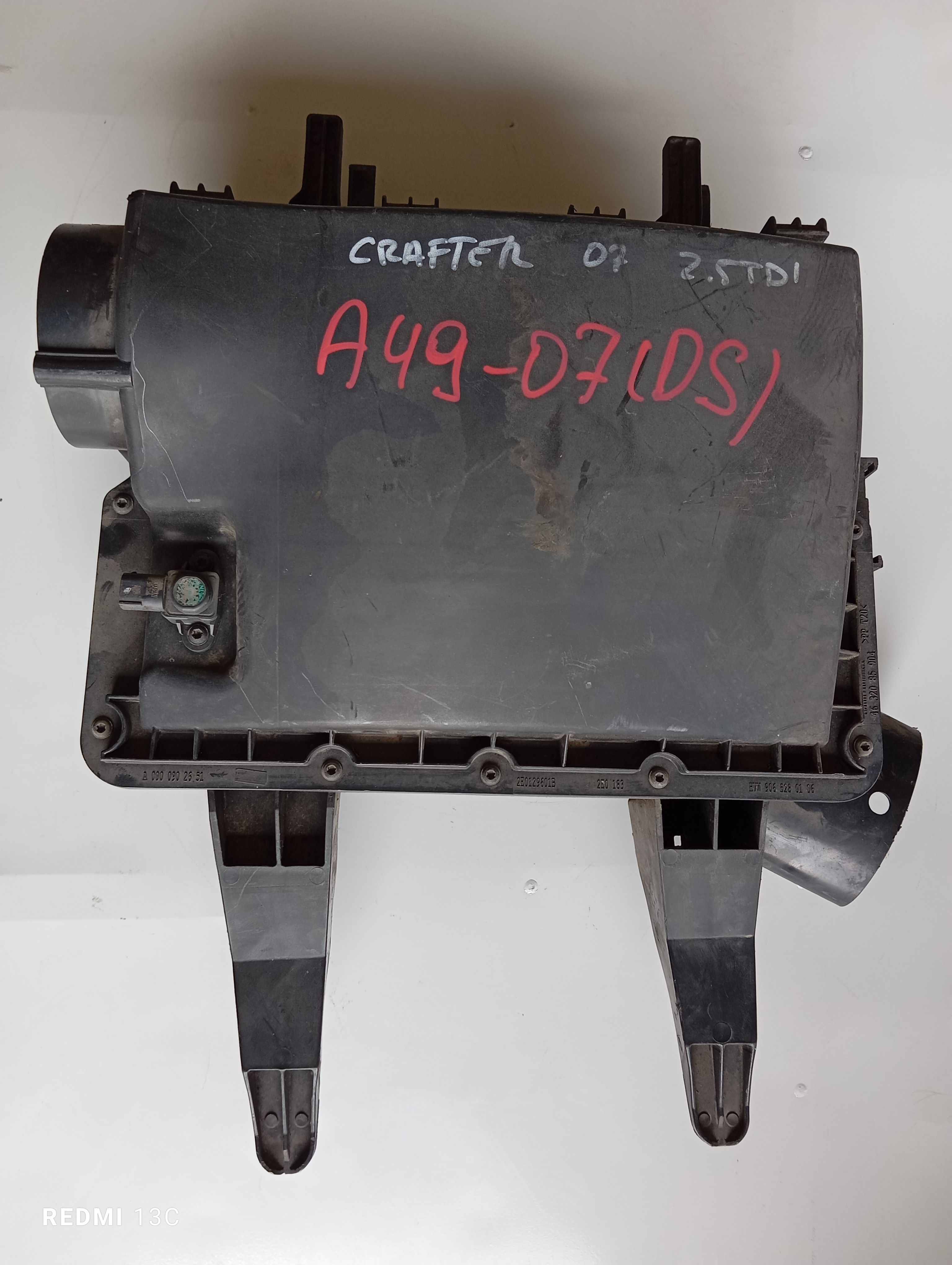 obudowa filtra powietrza Sprinter Crafter 07 2,5 TDI A49-07