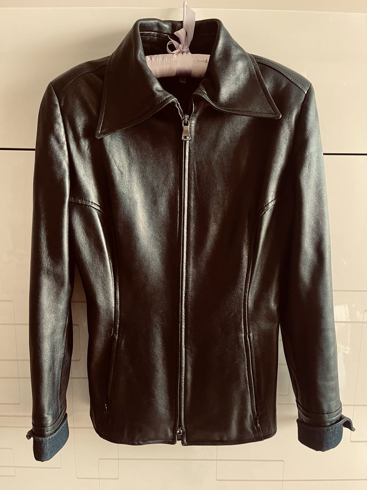 Кожаная куртка , пиджак Ferre оригинал