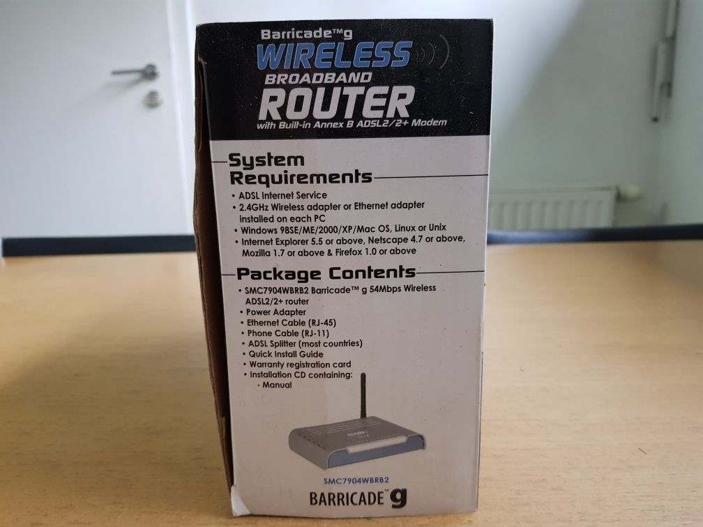 Router SMC 7904WBRB2 barricade g