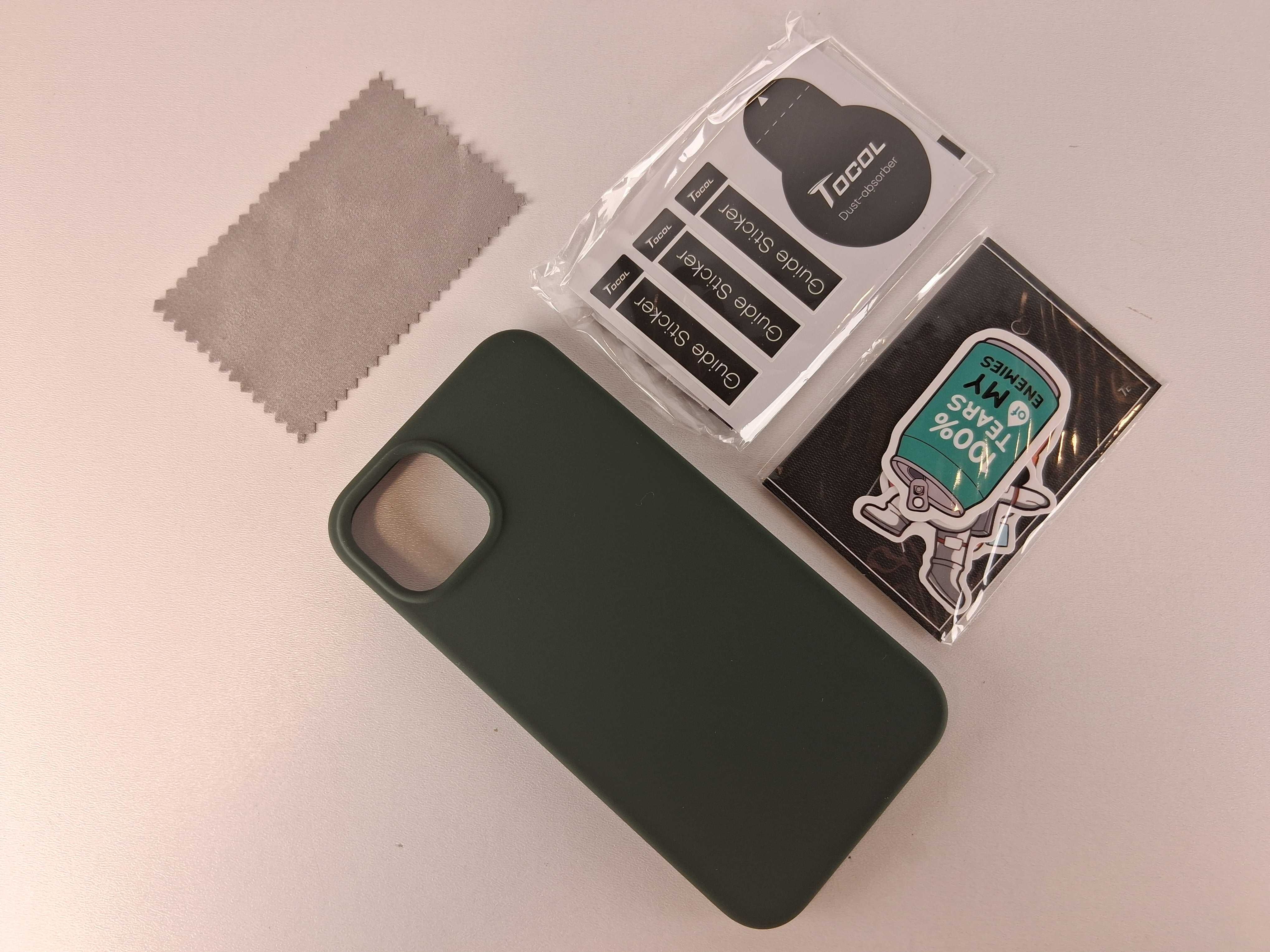 Y107 Zestaw Ochronny Do Iphone 13 TOCOL Etui Szkło Obiektywy