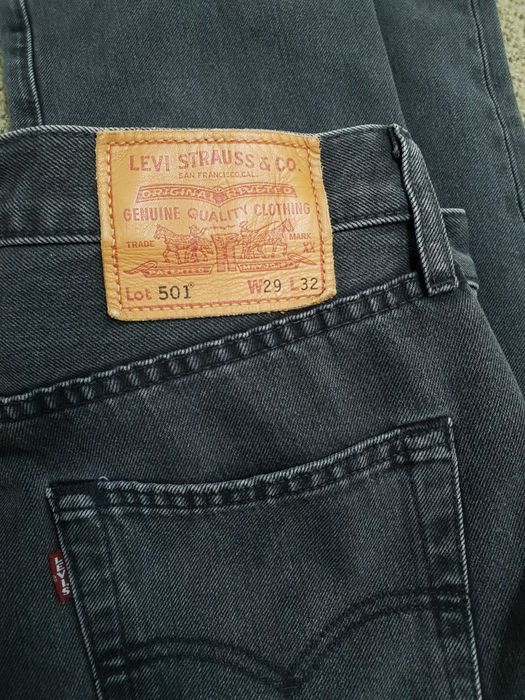 Spodnie jeansowe Levis Lot 501 W29 L32 S