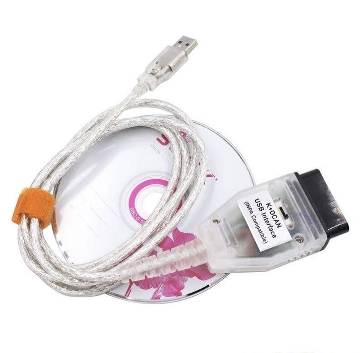 Автосканер BMW INPA USB OBD2 K+DCAN діагностичний кабель