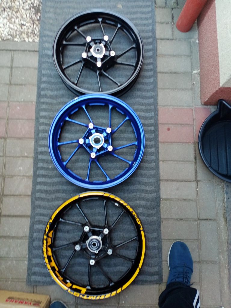Yamaha MT09 07 Tracer9 7 orginalne felgi przód