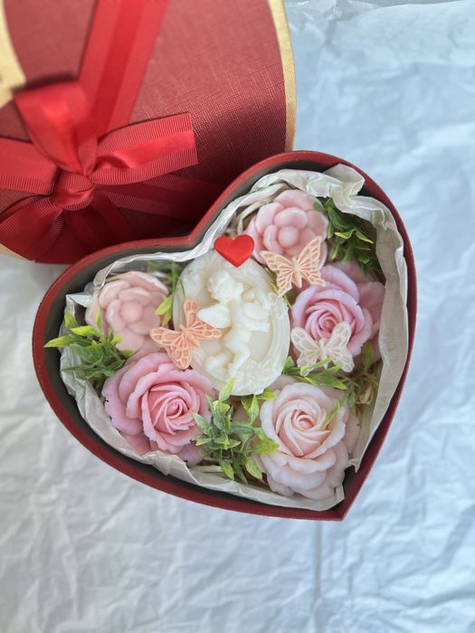 Мило натуральне, подарунки з мила, мильні букети, набір мила, сувеніри