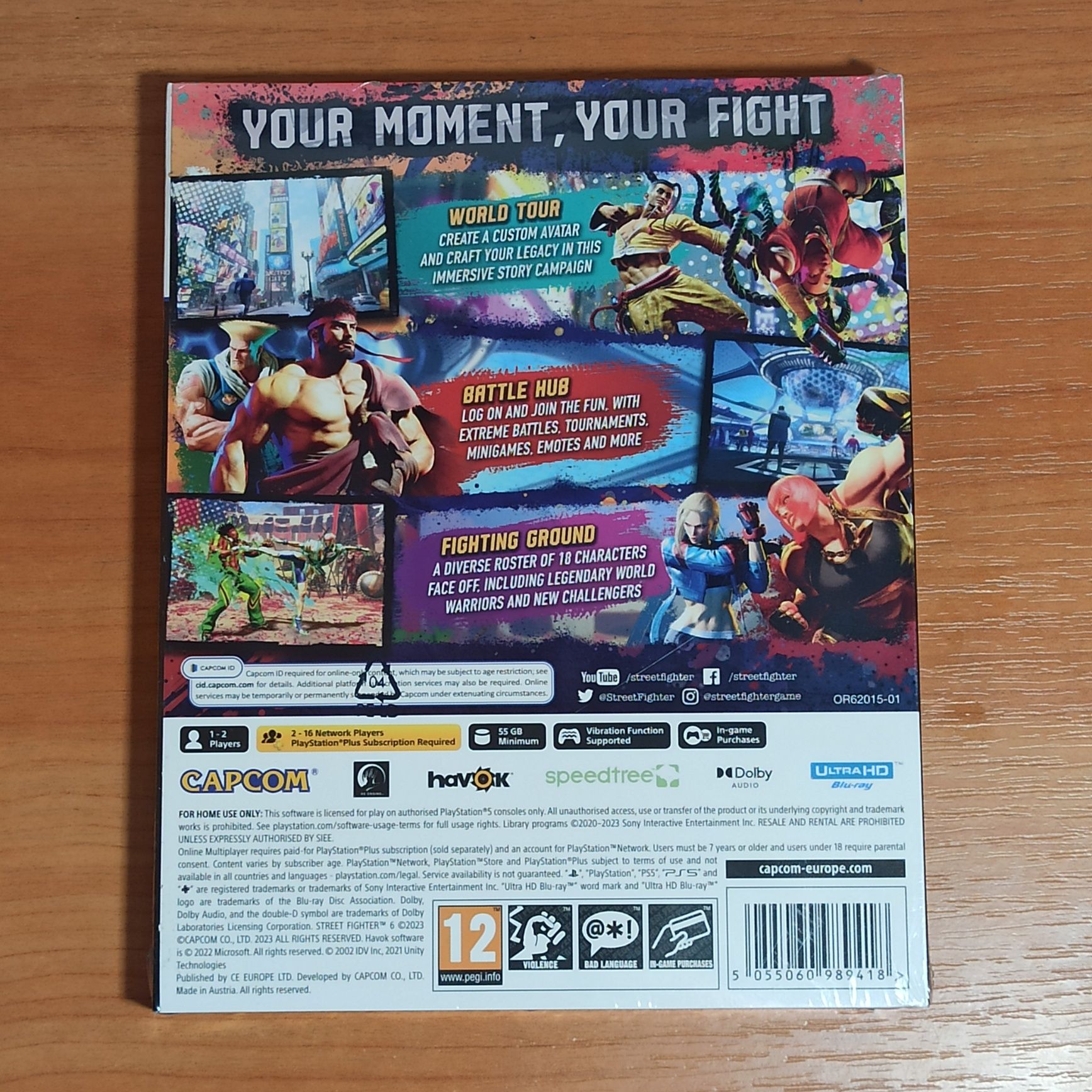 Колекційне нове Steelbook видання Street Fighter 6 PS5