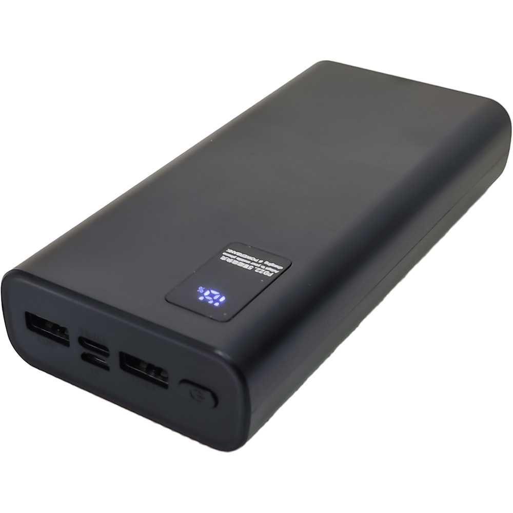 Powerbank BRAVIS 20000mAh PD20W USB-C/Micro/2USB Black
