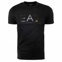 Ea7 Emporio Armani T-Shirt Z Czarnym Logo /Xl