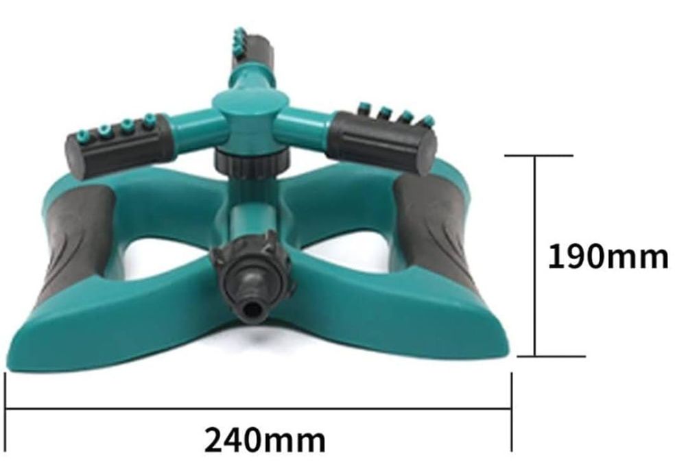 Obrotowy motylkowy zraszacz do trawnika ogrodowego