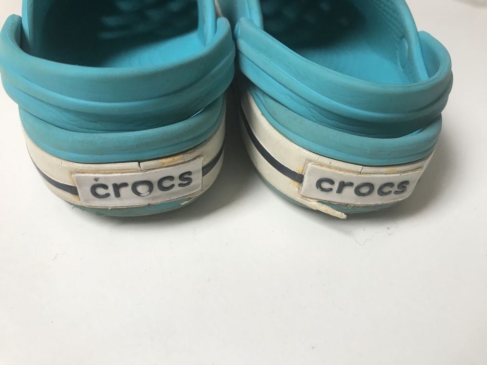 Crocs 10 C 11 azuis