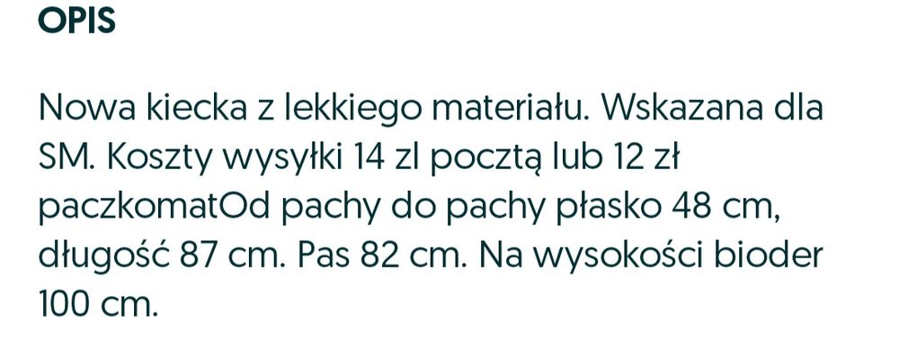 Czerwona damska sukienka w groszki kropki SM nowa