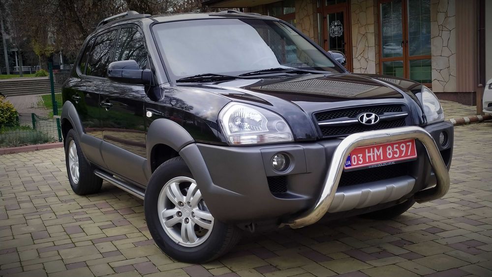 Hyundai Tucson 2007року розмитнений 230тис.км Клімат Шкіра