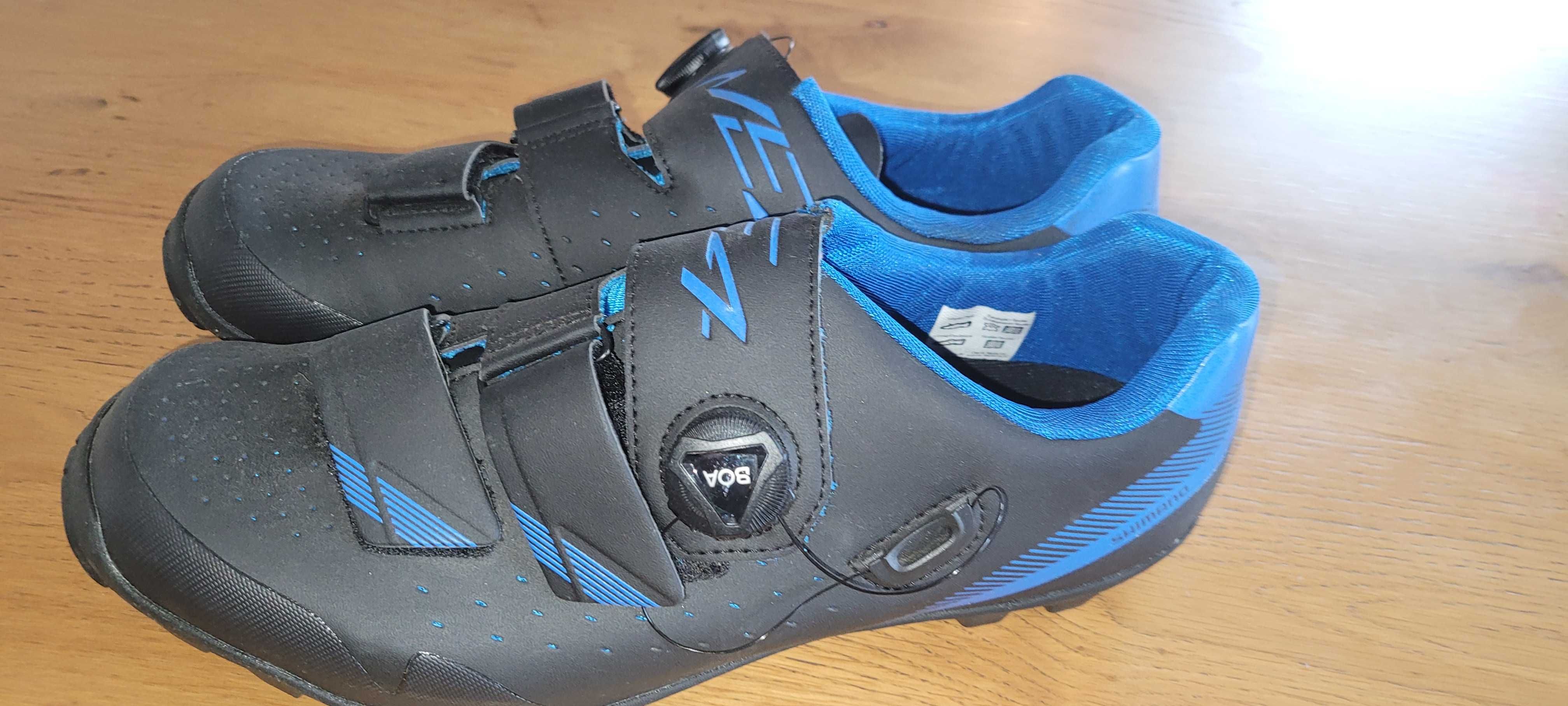 Buty rowerowe wpinane w pedały rozm.45