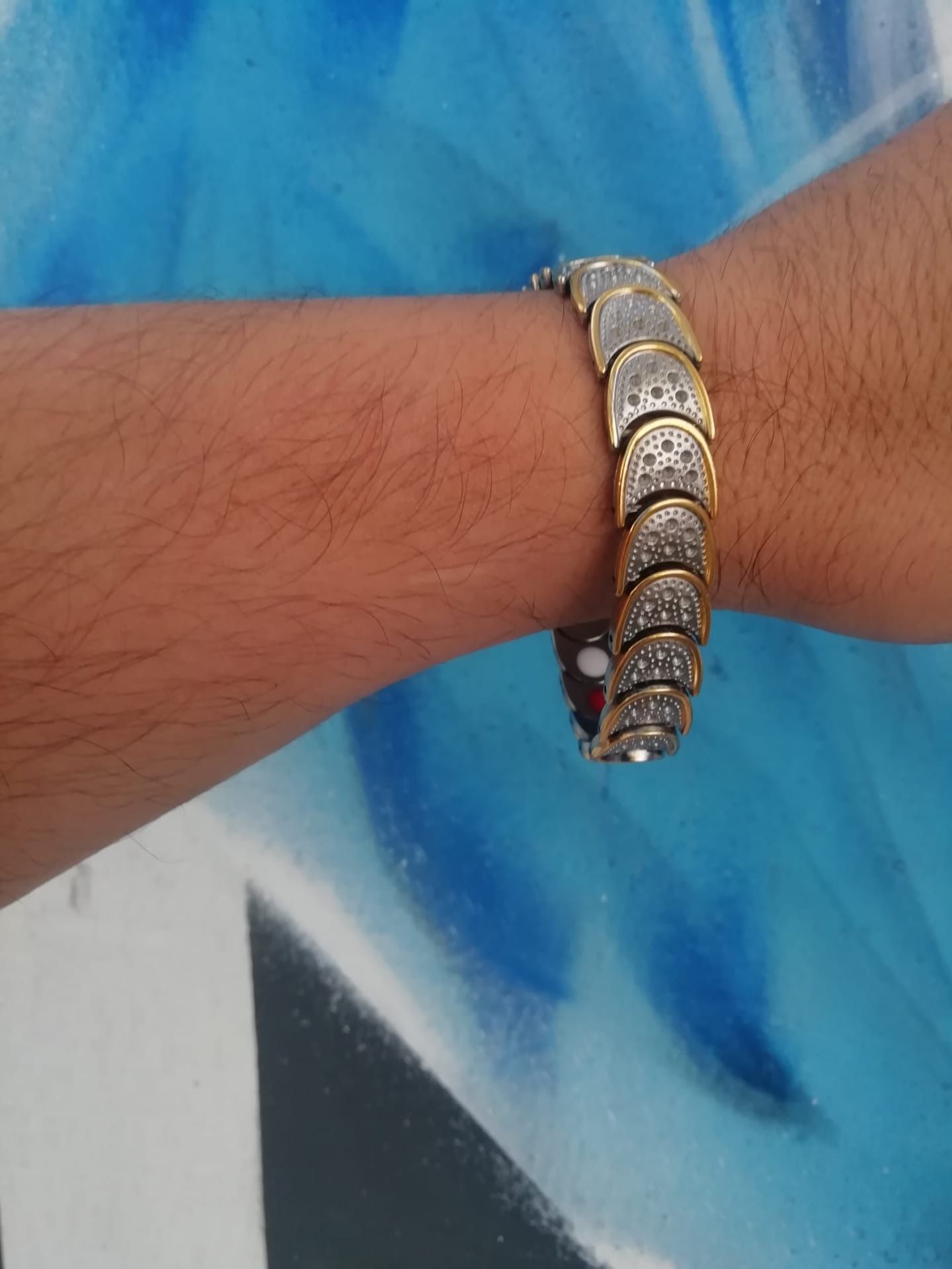 Pulseira Equilibrio, Bio-Saúde (Magnética, Infravermelhos, Germanium)