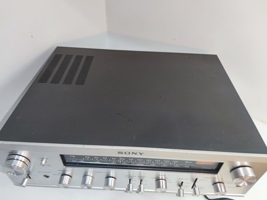 Amplificador sintonizador Sony str 6050 - Vintage ano 1971