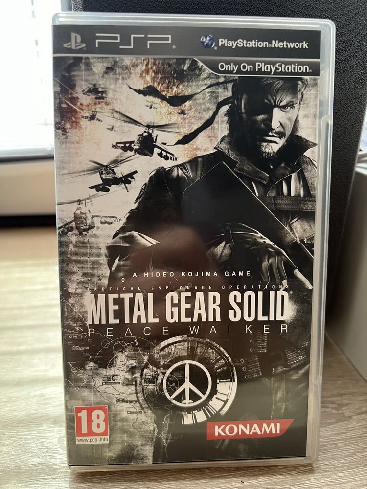 Metal Gear Solid Peace Walker Psp