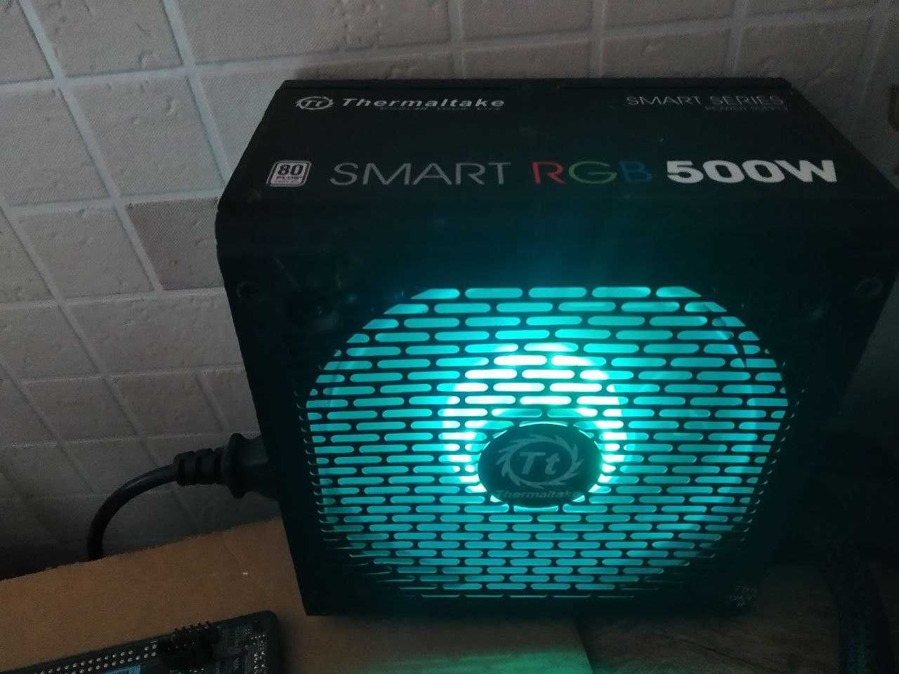 Блок живлення(з підсвіткою) 500Вт Thermaltake Smart RGB SPR-0500NHSAW