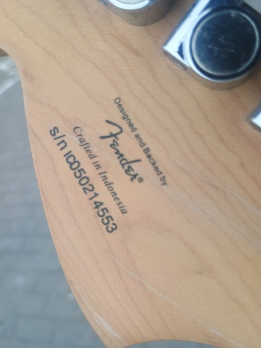 Gitara Spuier Fender Indonezja
