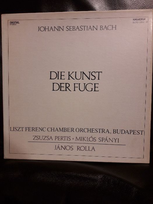 płyty winylowe J. S. Bach - Die Kunst der Fuge