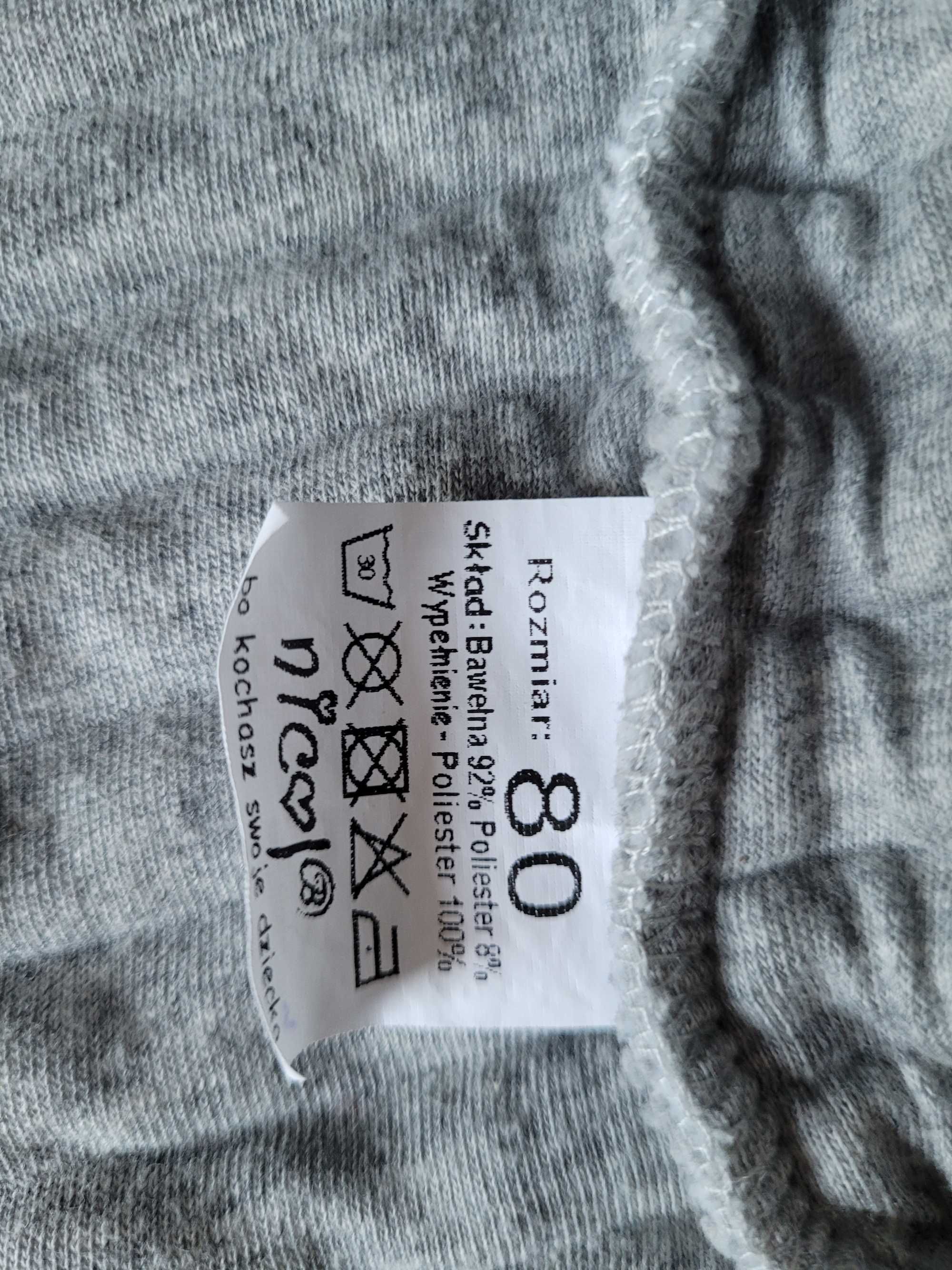 Pajac/kombinezon z kapturem Nicol rozmiar 80
