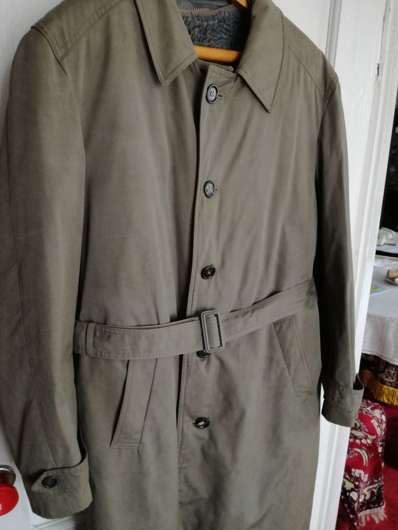 Фирменный плащ-пальто Lord John с меховой подстежкой  50 размер