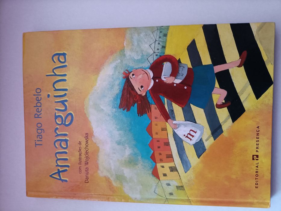 "A amarguinha" livro de Tiago Rebelo.