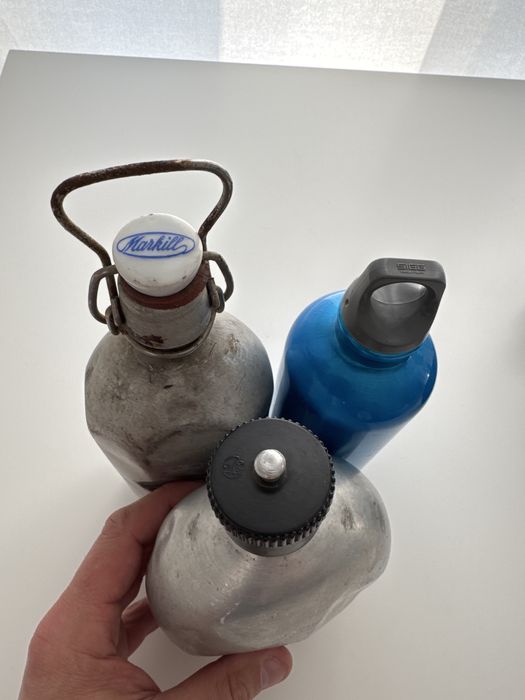 Stare manierki wojskowe wermacht bundeswehra