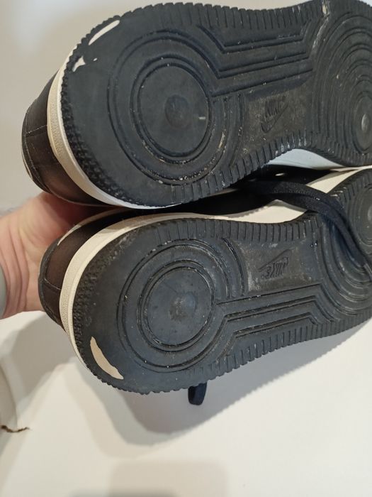 Buty Nike air force 1 swoosh czarne