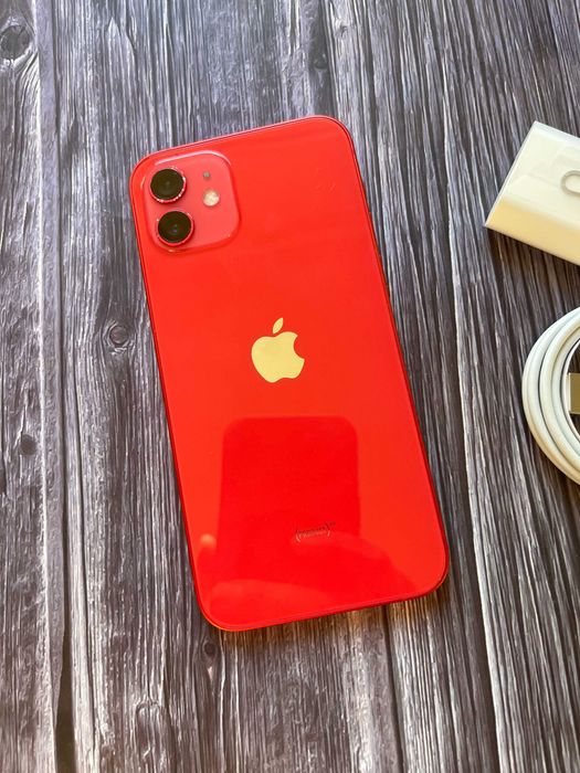 iPhone 12 64GB Red Desbloqueado Com Novo