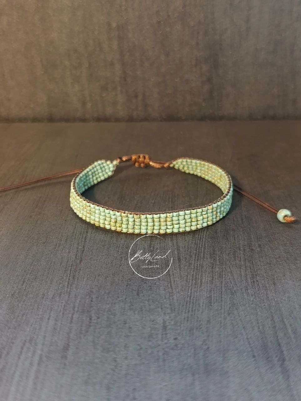 Bransoletka z koralików miyuki - handmade