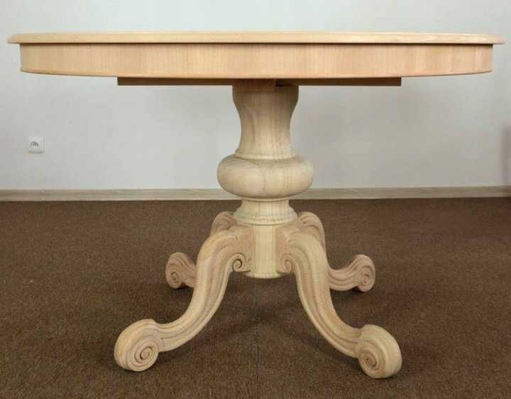 włoski nowy okrągły stół drewniany fi 140 dowolna kolorystyka