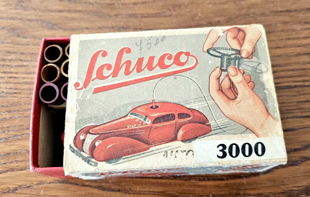 Schuco 3000 com acessórios